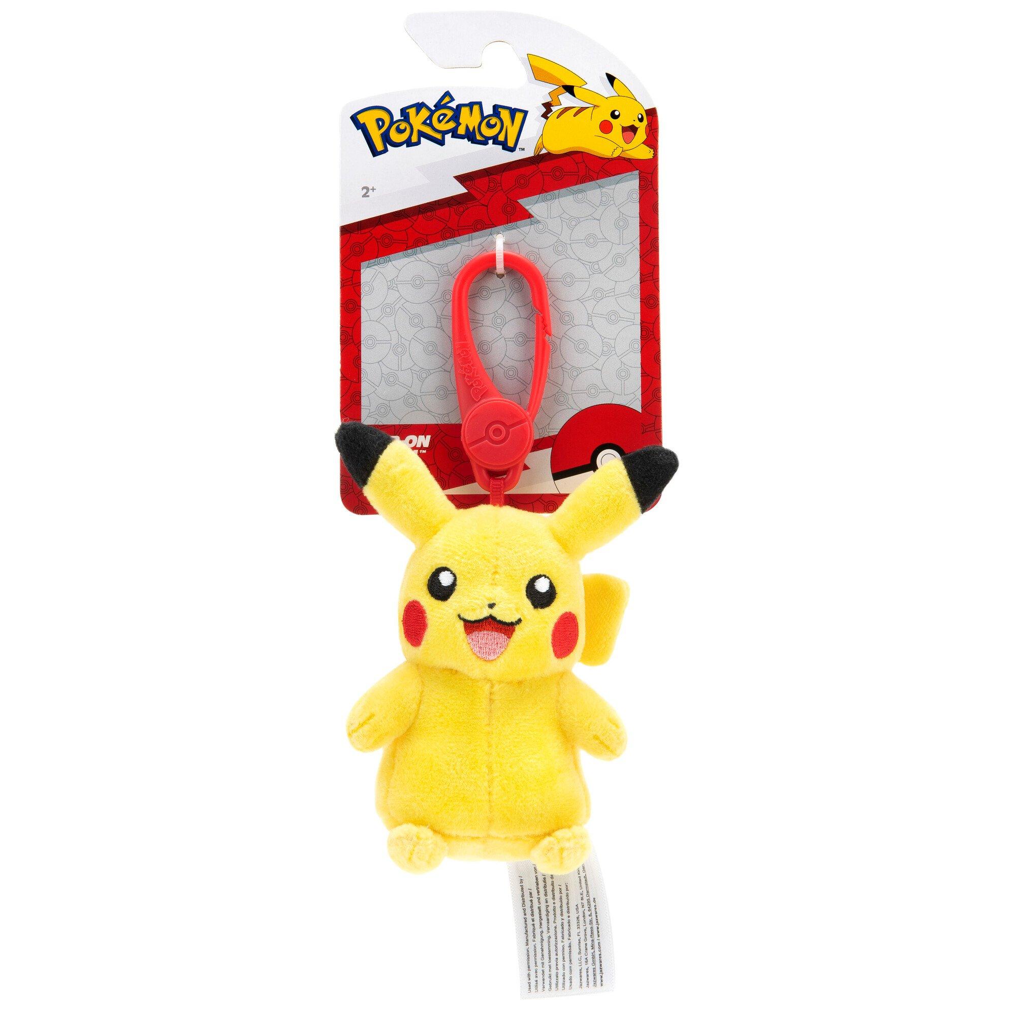 Jazwares - 3.5" Pikachu Clip-on Plush (B20)